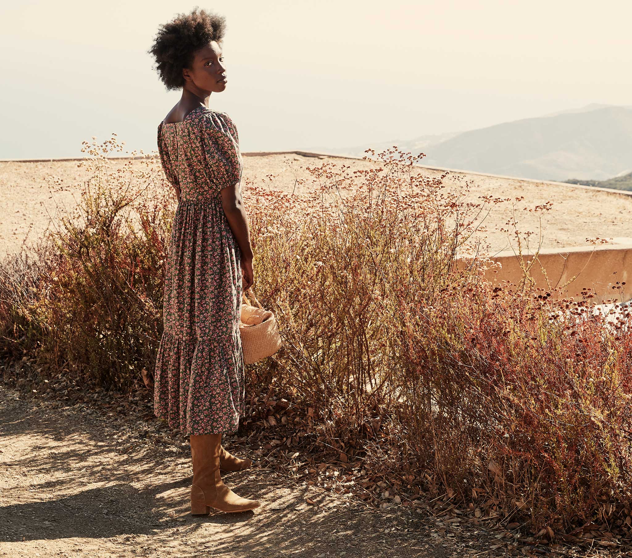 DUNE DRESS -- AMELIE FLORAL