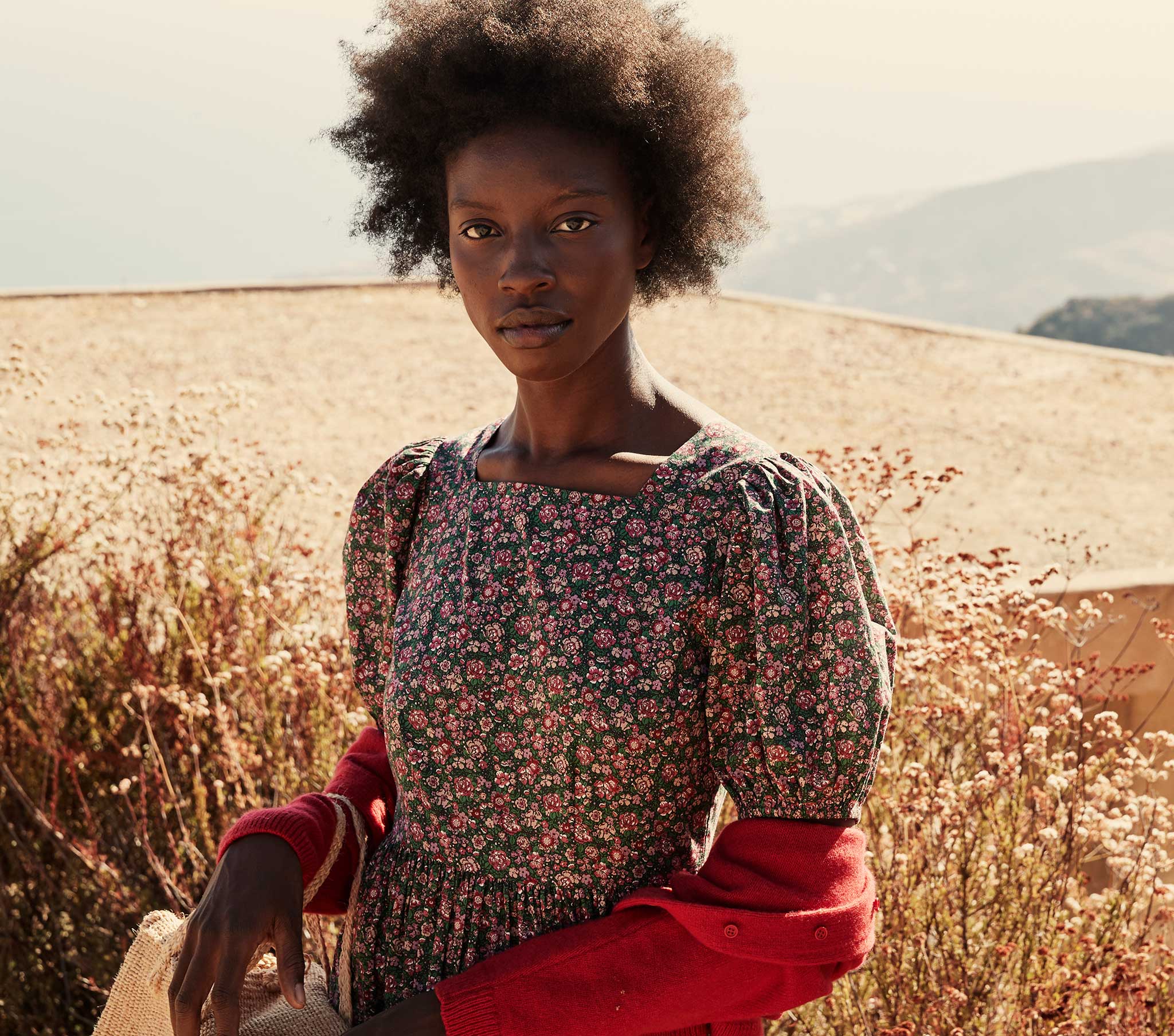 DUNE DRESS -- AMELIE FLORAL